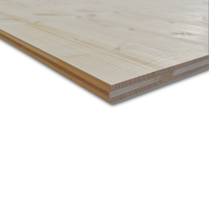 3-Schicht Naturholzplatte Detailaufnahme