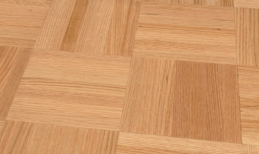 Roteiche Natur/Select Mosaikparkett Würfel – Produktfoto