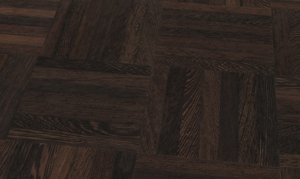 Wenge Natur Mosaikparkett Würfel – Produktfoto