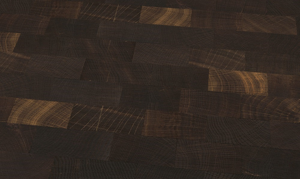 Holzpflaster Räuchereiche RE 22 mm – Produktfoto