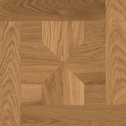 Eiche Natur LONDON 50 Tafelboden massiv 10 mm 300 × 300 mm – Detailaufnahme Oberfläche