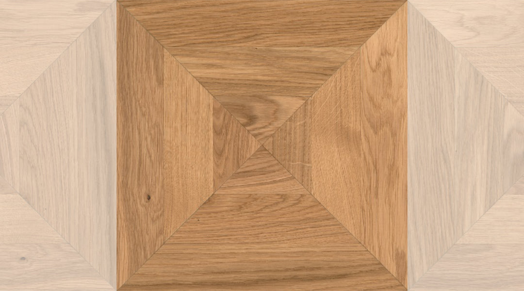 Eiche Natur BERLIN 50 Tafelboden massiv 10 mm 300 × 300 mm – Produktfoto