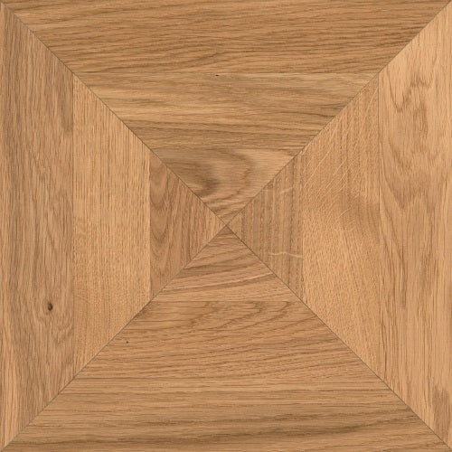 Eiche Natur BERLIN 50 Tafelboden massiv 10 mm 300 × 300 mm – Detailaufnahme Oberfläche