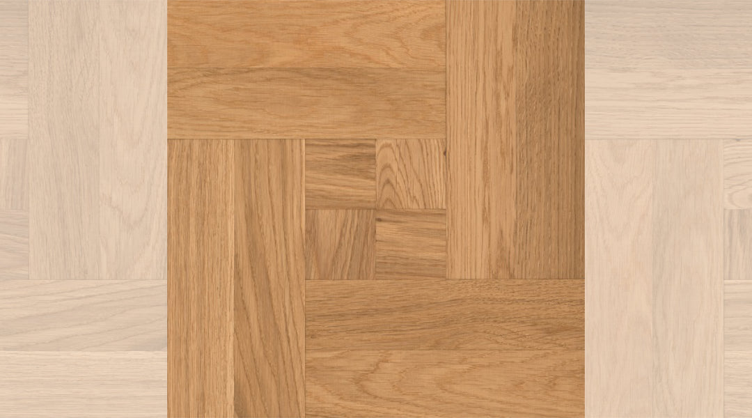 Eiche Natur PARIS 50 Tafelboden massiv 10 mm 300 × 300 mm – Produktfoto