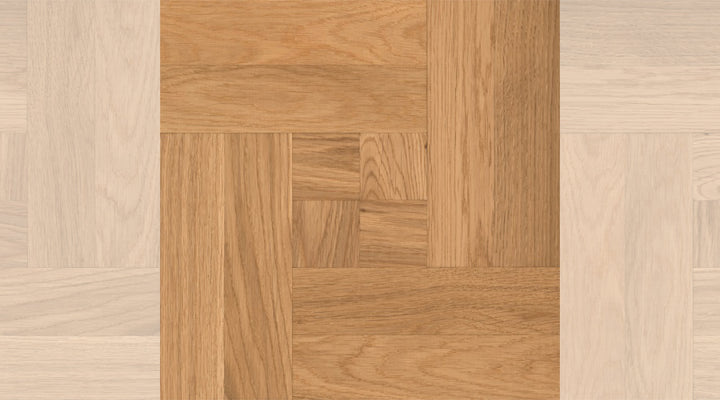 Eiche Natur PARIS 50 Tafelboden massiv 10 mm 300 × 300 mm – Produktfoto