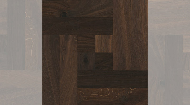 Räuchereiche Naturell PARIS 50 Tafelboden massiv 10 mm 300 × 300 mm – Produktfoto