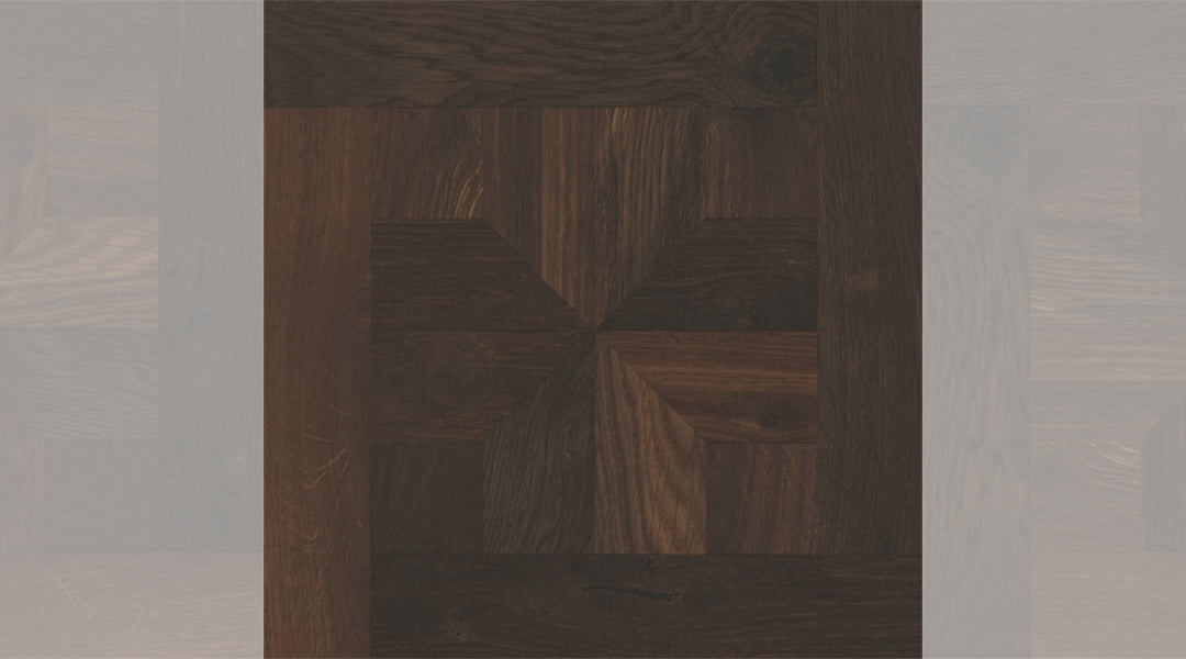 Räuchereiche Naturell LONDON 50 Tafelboden massiv 15 mm 300 × 300 mm – Produktfoto