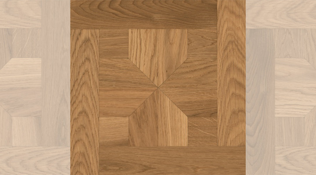 Eiche Natur LONDON 70 Tafelboden massiv 10 mm 420 × 420 mm – Produktfoto