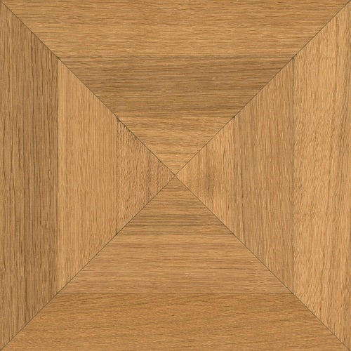Eiche Exquisit BERLIN 70 Tafelboden massiv 15 mm 420 × 420 mm – Detailaufnahme Oberfläche