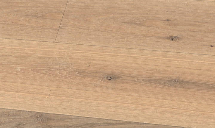 Eiche Natur 15 % weiß oxidativ geölt Massivholzdiele 15 × 130 mm – Produktfoto
