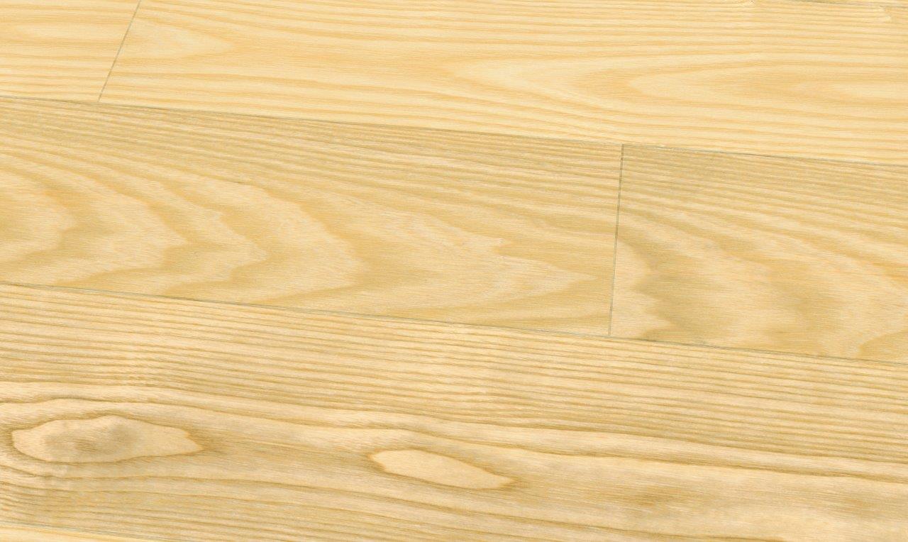 Esche Eleganz geölt, geschliffen Massivholzdiele 20 × 130 mm – Produktfoto