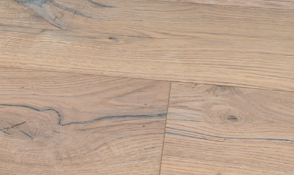 Eiche Classic gebürstet & 15 % weiß geölt 3-Schicht Landhausdiele Click Produktfoto