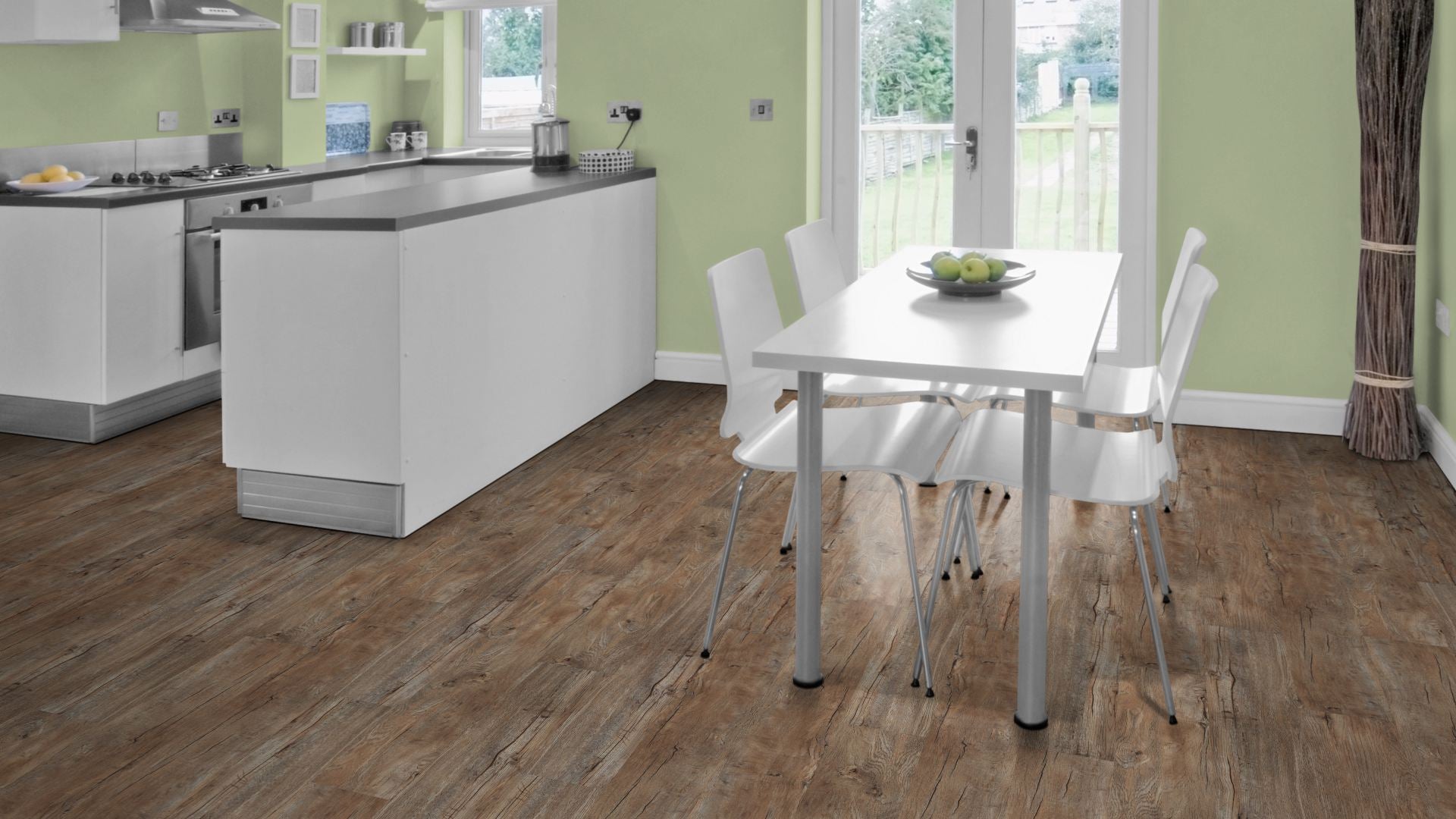 Hera Home SPC Vinyl Designboden Click Beispielbild Küche