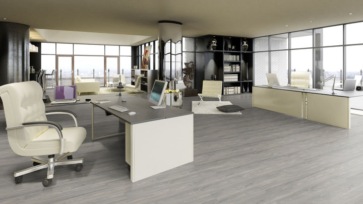 Helios Home SPC Vinyl Designboden Click Beispielbild Büro 