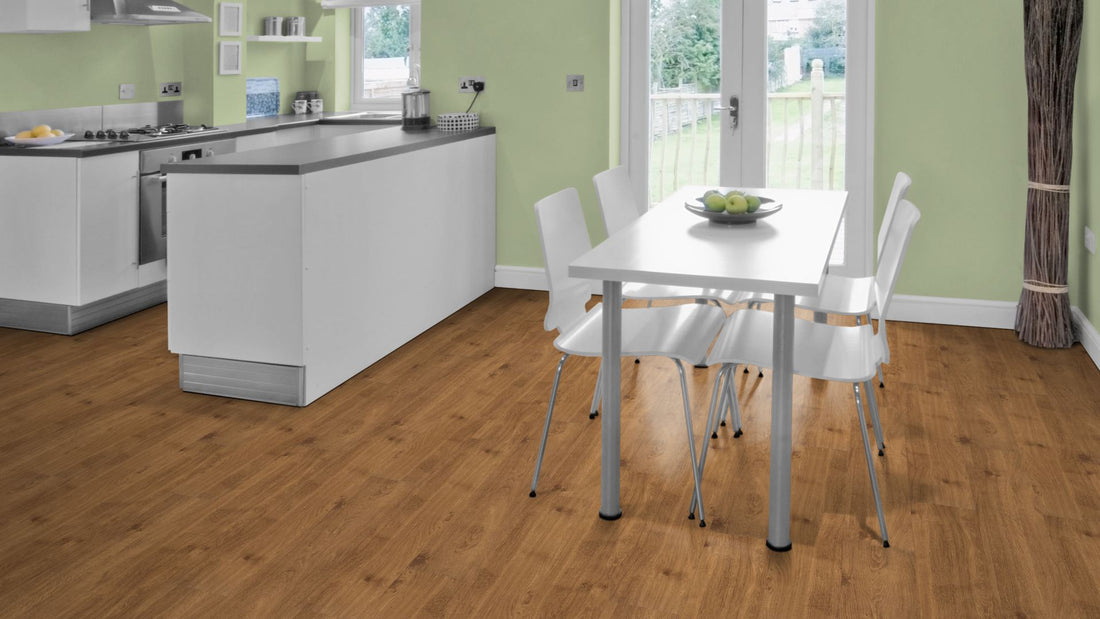 Hermes Home SPC Vinyl Designboden Click Beispielbild Küche