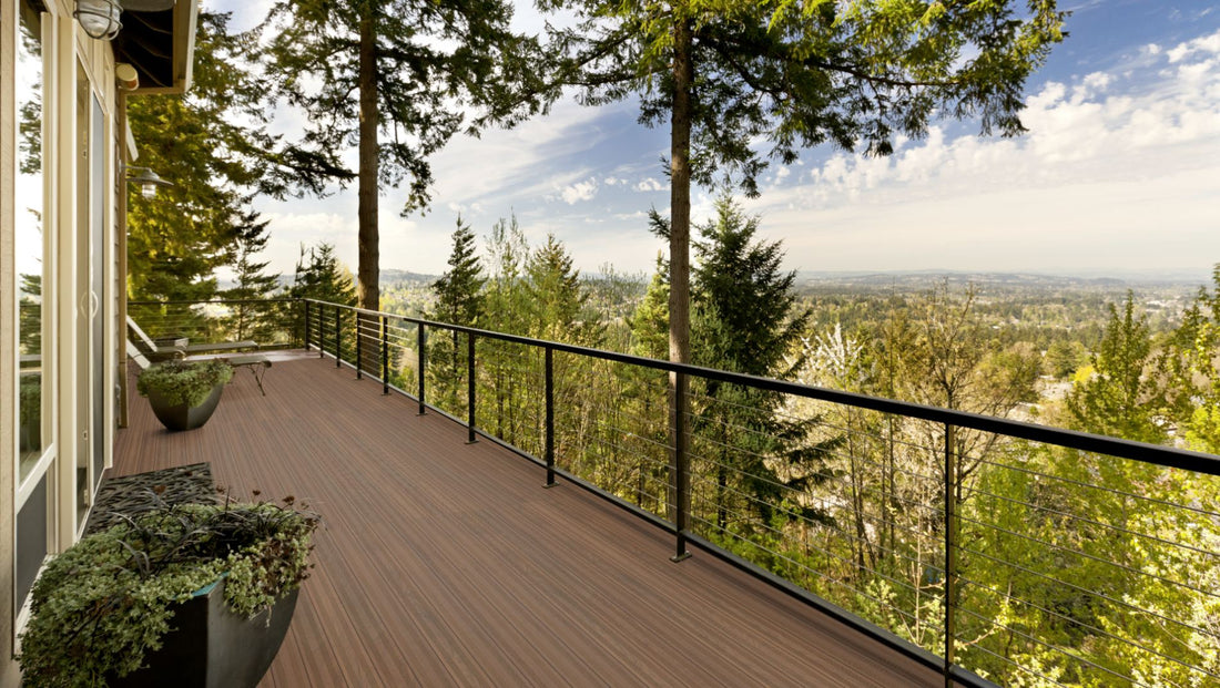 Ipê Prime KD französisch Terrassendiele 21 x 145 mm Fixlängen Beispielbild Loft