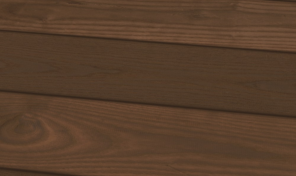 Thermo Esche Prime KD glatt Terrassendiele 21 × 130 mm Systemdiele Nut & Feder Produktfoto