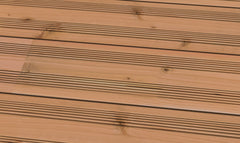 French-profile Douglas fir decking boards