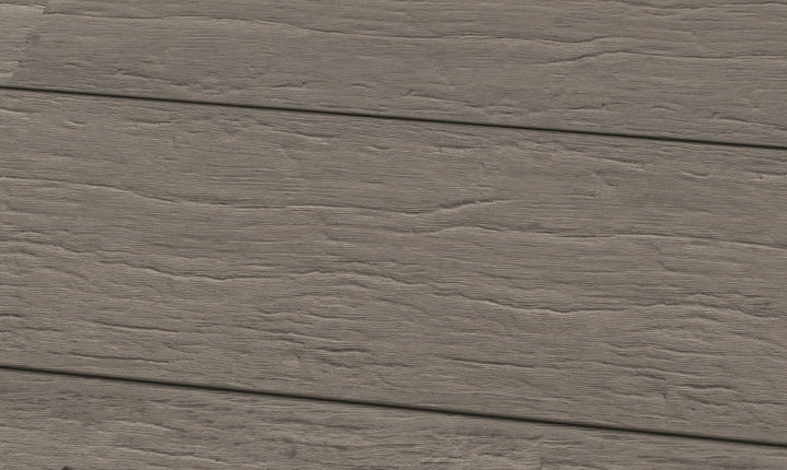 WPC 22 × 143 mm SOLID steingrau gealtert Terrassendiele (massiv) Fixlängen Produktfoto