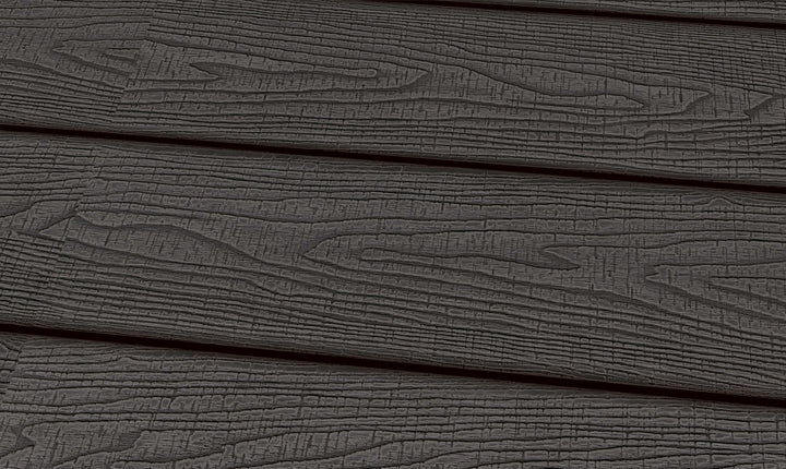 WPC 22 × 143 mm SOLID dunkelgrau sägerau grob Terrassendiele (massiv) Fixlängen Produktfoto
