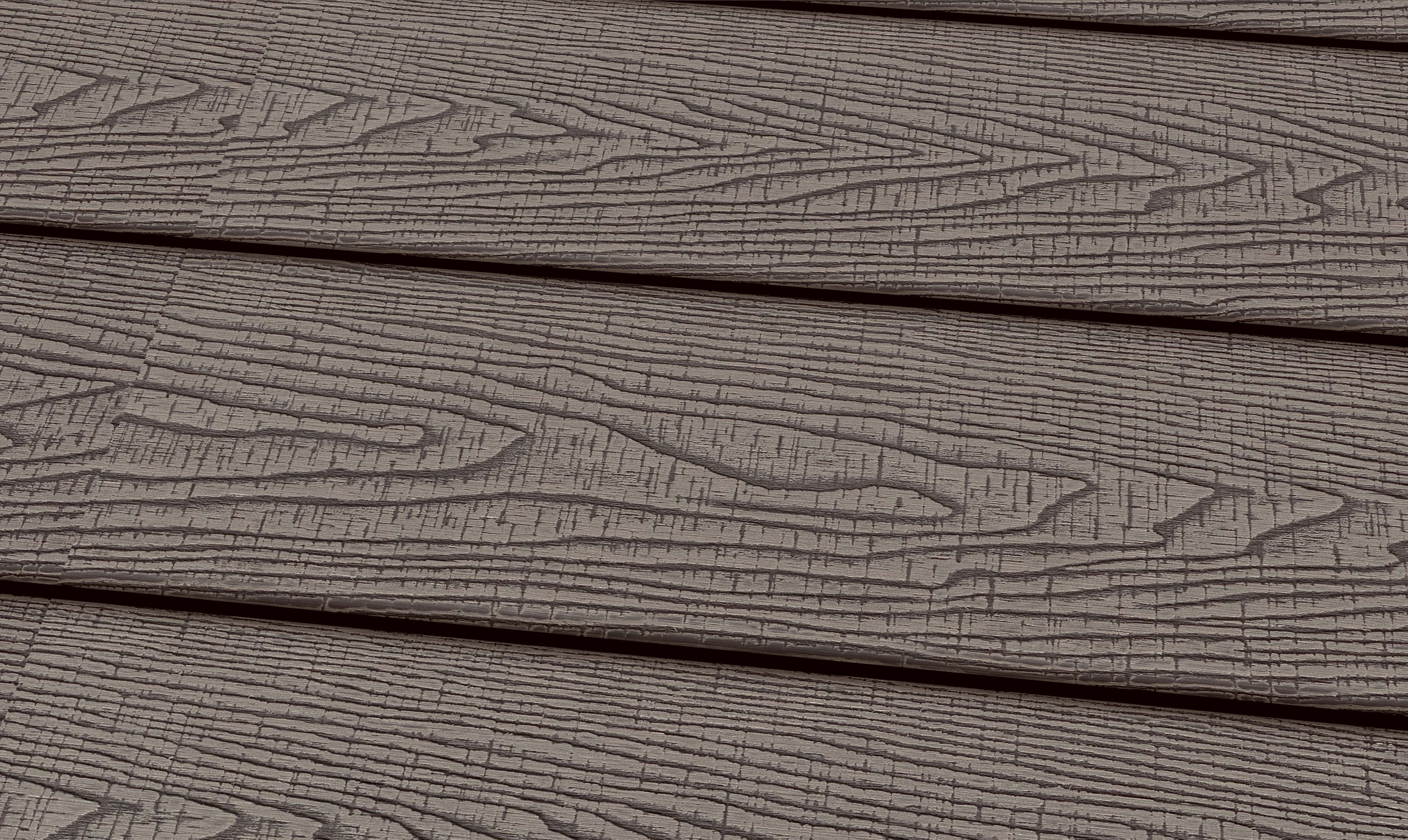 WPC 22 × 143 mm SOLID hellgrau sägerau grob Terrassendiele (massiv) Fixlängen Produktfoto