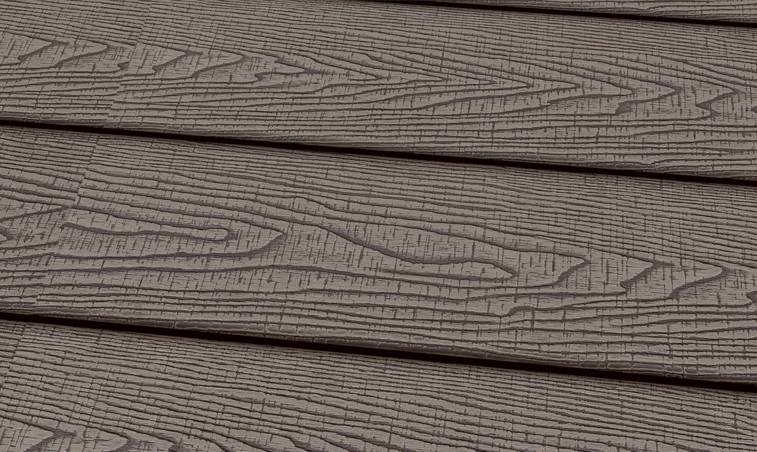 WPC 22 × 143 mm SOLID hellgrau sägerau grob Terrassendiele (massiv) Fixlängen Produktfoto