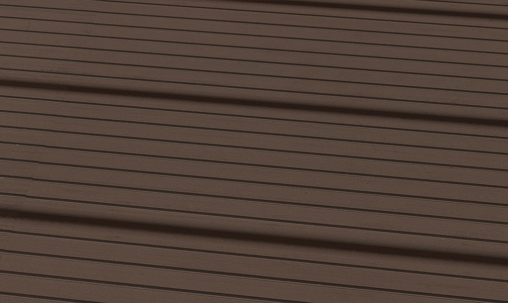 WPC 22 × 143 mm SOLID dunkelbraun genutet Terrassendiele (massiv) Fixlängen Produktfoto