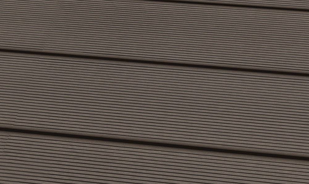 WPC 22 × 146 mm HOLO 4 hellgrau gerillt Terrassendiele (4 Kammern) Fixlängen Produktfoto
