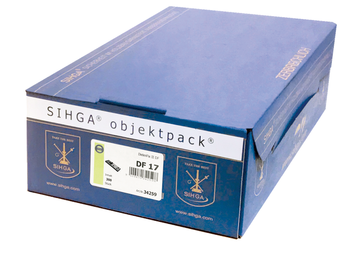 Sihga DielenFix (DF22) – SIHGAMID® 300 Stück für Dielen 24-29mm Verpackung