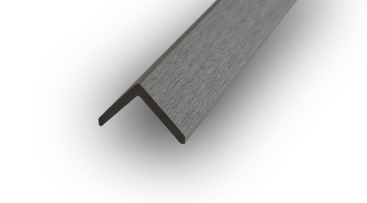WPC Abschlusswinkel 48 × 48 mm Dunkelgrau Produktfoto