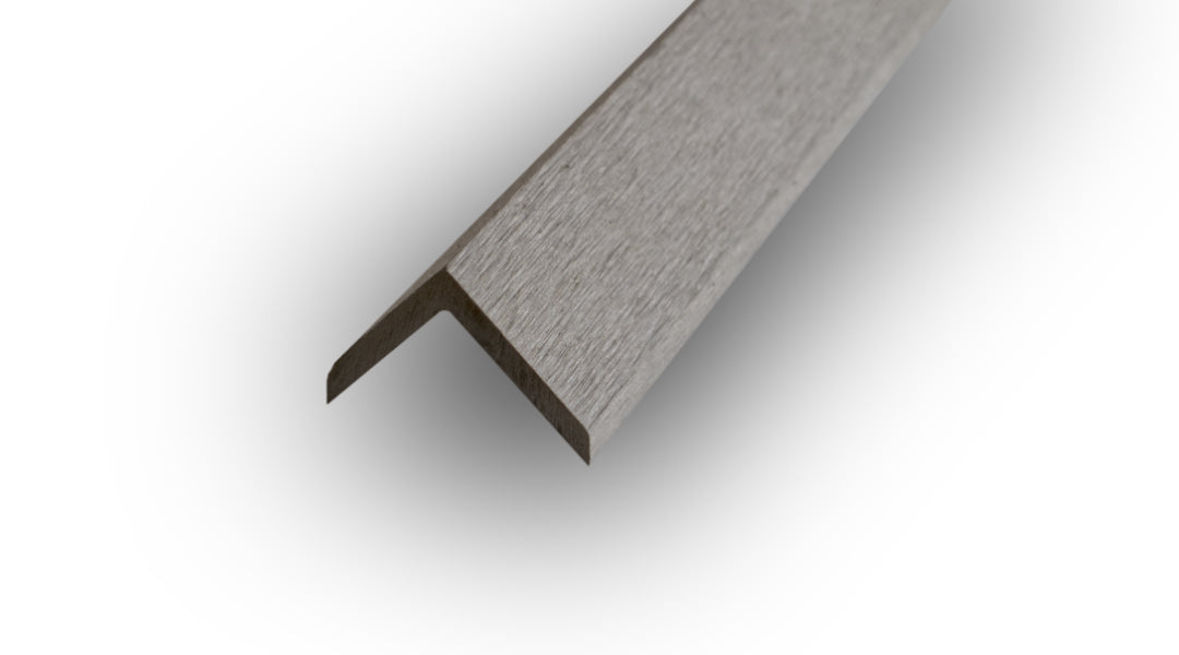 WPC Abschlusswinkel 48 × 48 mm Hellgrau Produktfoto