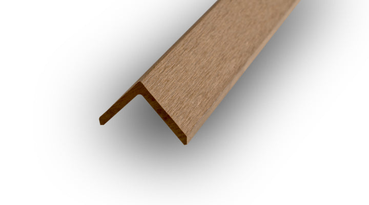 WPC Abschlusswinkel  48 × 48 mm Hellbraun Produktfoto