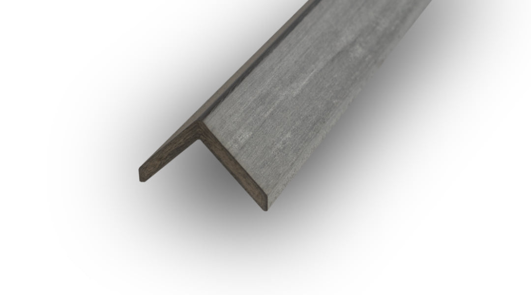 WPC Abschlusswinkel  48 × 48 mm Steingrau Produktfoto