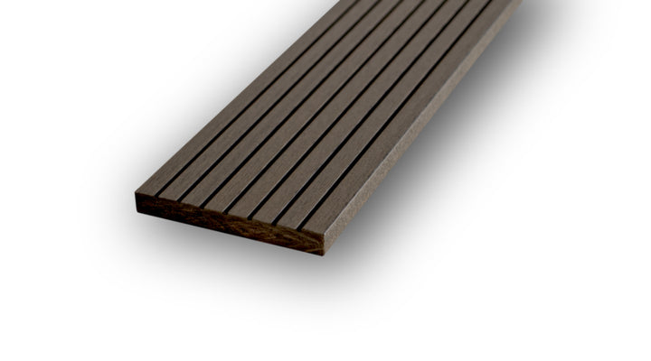 WPC Flachleiste / Abdeckleiste 80 × 10 mm Sand Produktfoto