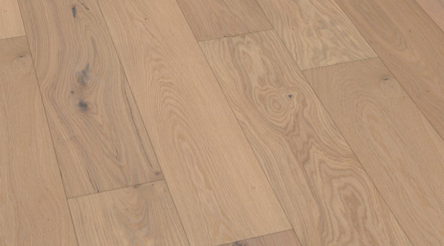 Parquet contrecollé 3 plis huilé blanc 5%