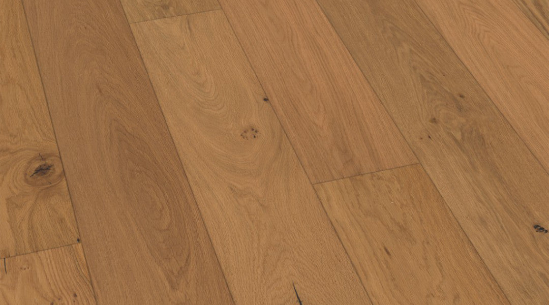 Eiche Project handgehobelt & geölt 3-Schicht Landhausdiele Click Produktfoto