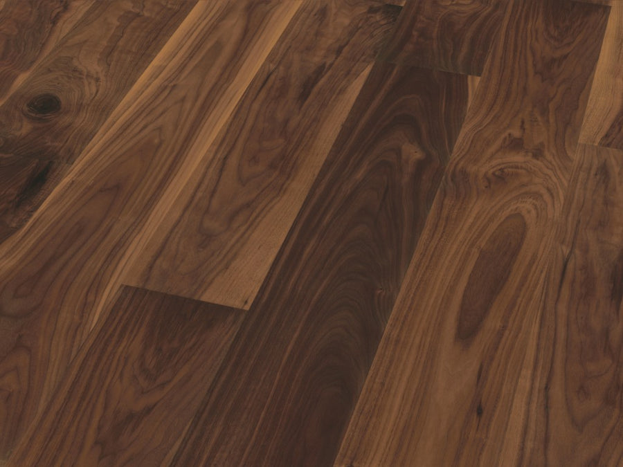Parquet contrecollé 3 plis en noyer