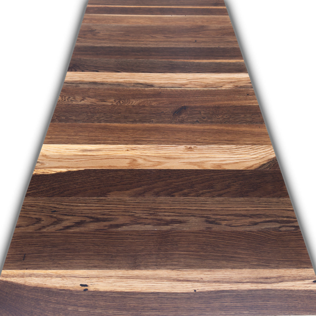 Räuchereiche Object lackiert (matt) 2-Schicht Fertigparkett 11 × 80 × 590 mm