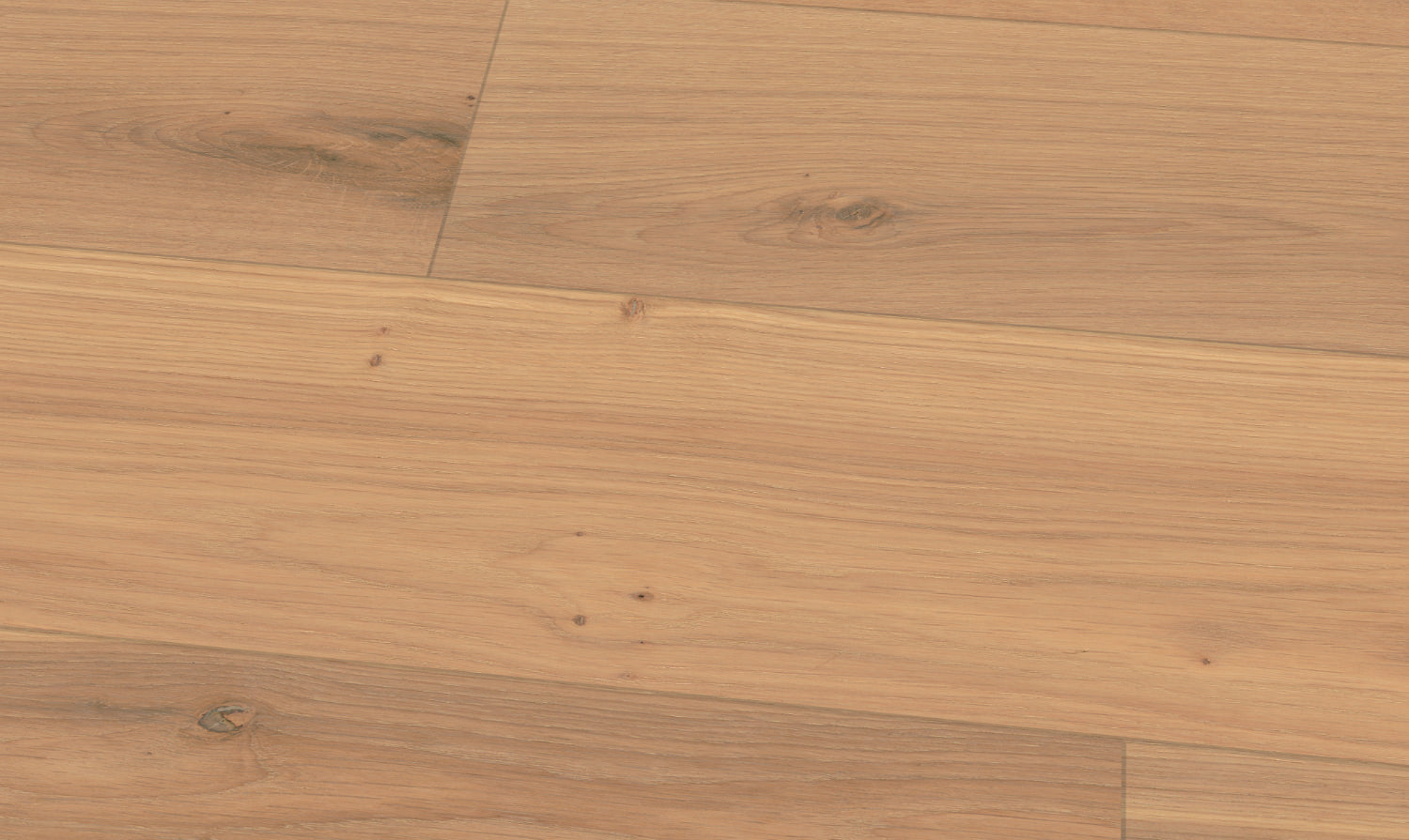 Eiche Markant 5 % weiß geölt 2-Schicht Massivdiele 11 × 155 × 500–2000 mm – Produktfoto