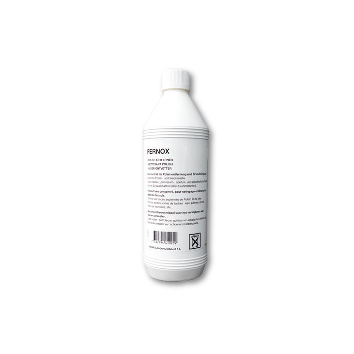 Bona Professional – Fernox – Pflegemittel Produktfoto Rückseite