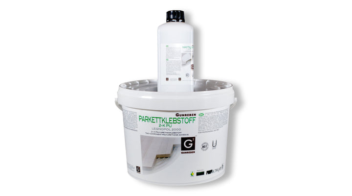 G² Parkett Klebstoff 2-Komponenten PU 10 kg Produktfoto