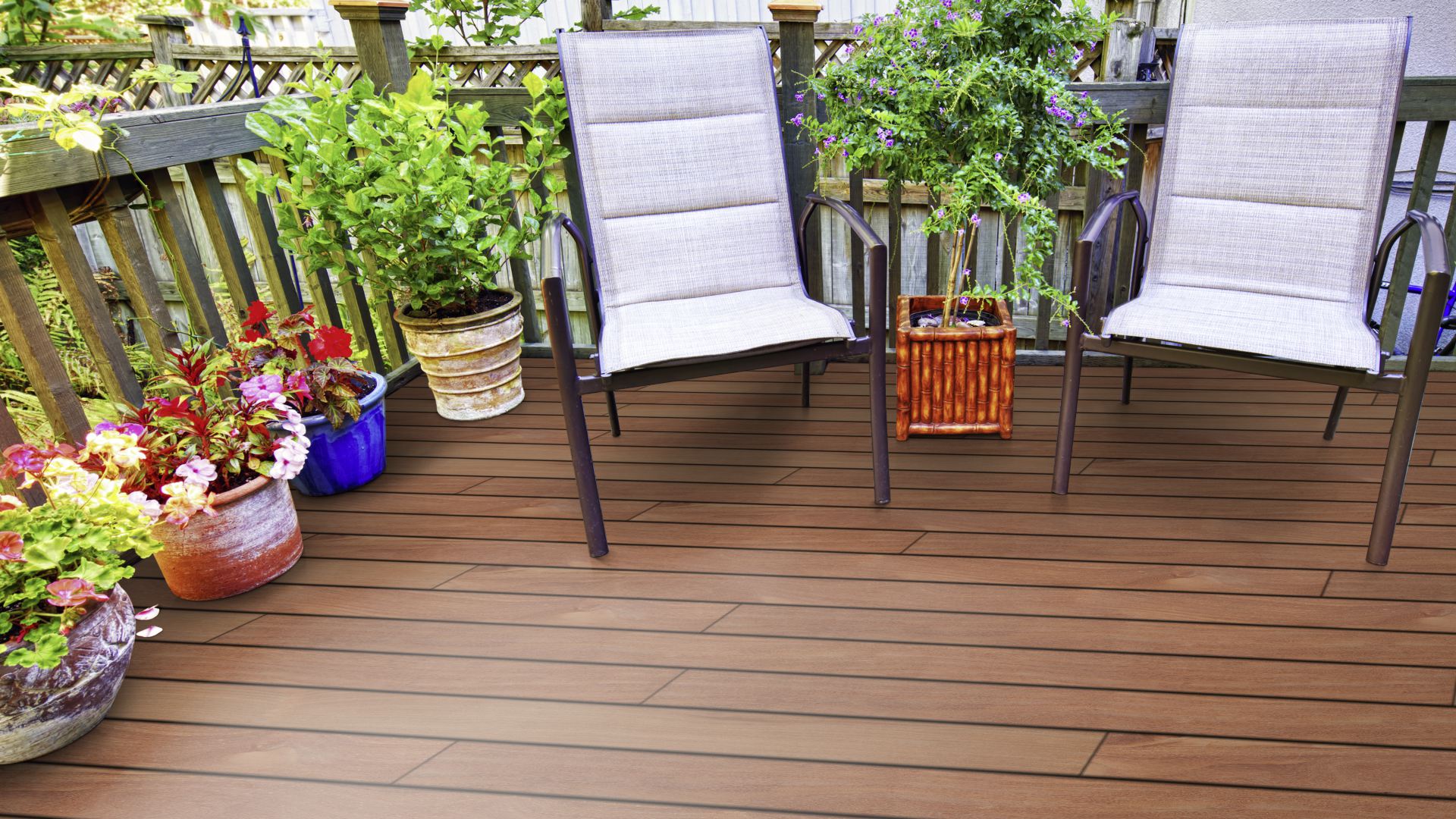 Cumarú Prime KD glatt Terrassendiele Beispielfoto Terrasse