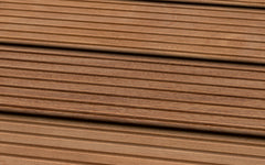Lames de terrasse en Cumaru striées