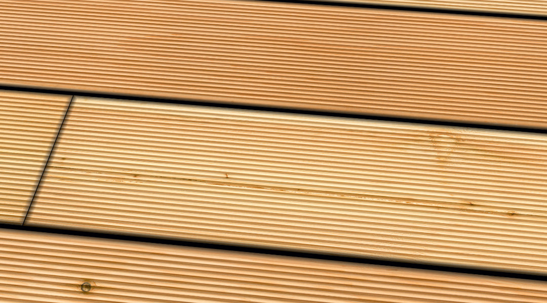 Douglasie kanadisch VEH A/B KD gerillt Terrassendiele Produktfoto