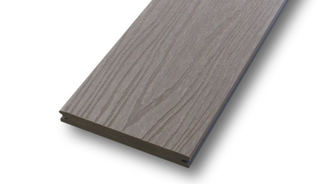 WPC 20 × 143 mm SOLID – CoEx Terrassendiele (massiv, Fixlängen) Produktfoto Granit