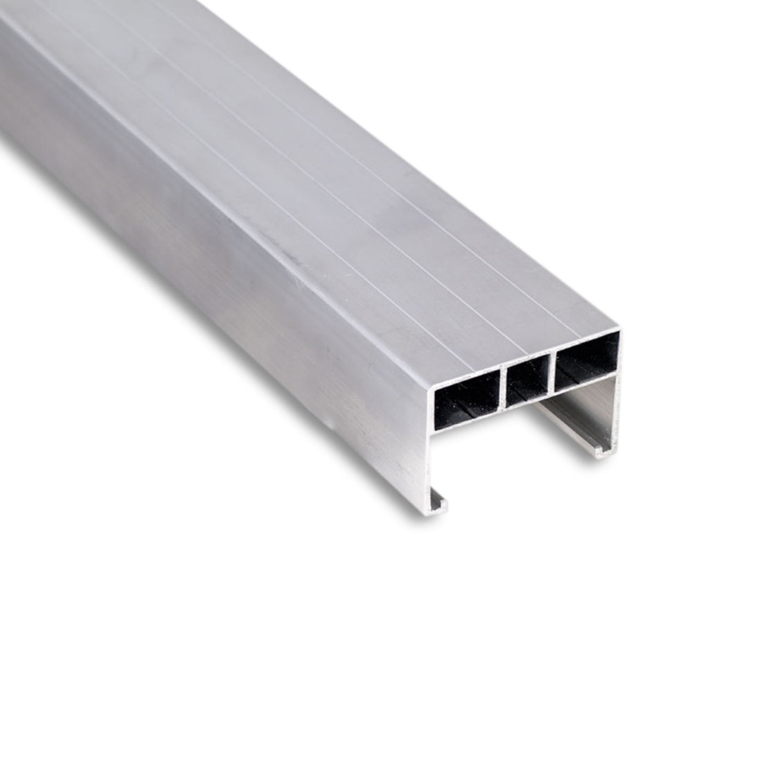 Aluminium Unterkonstruktion 40 x 60 mm Profiprofil blank Produktfoto