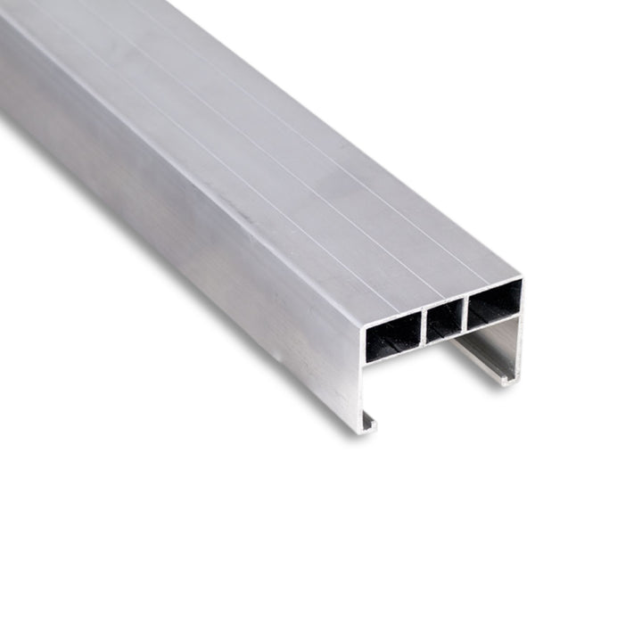 Aluminium Unterkonstruktion 40 x 60 mm Profiprofil blank Produktfoto