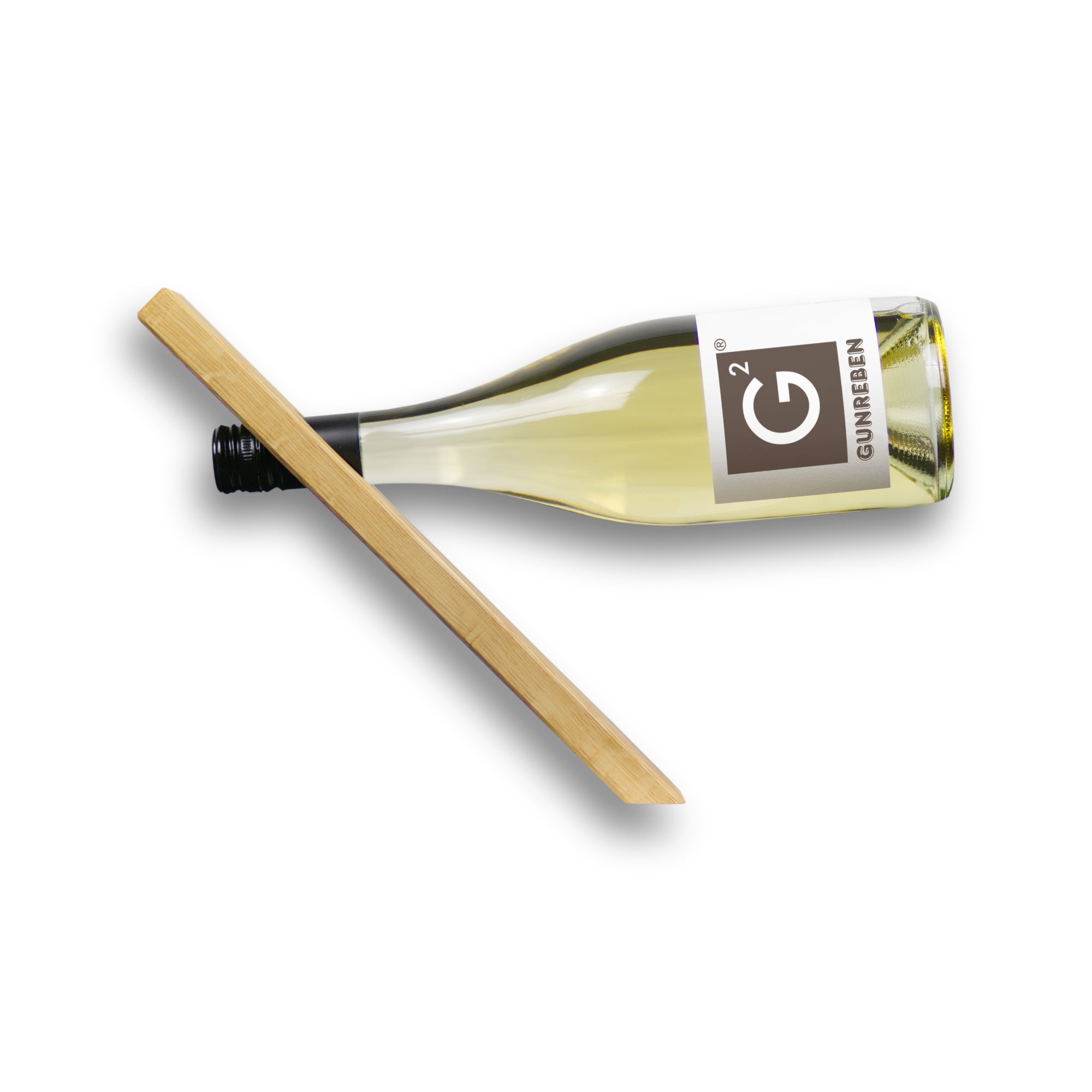 Weinflaschenhalter Eichenholz  | Design & Balance
