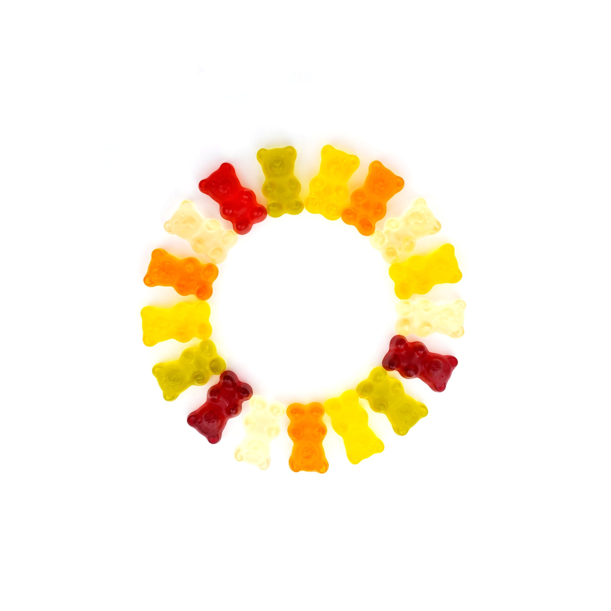 Fruchtgummis "Bärchen" - 10g Produktfoto ausgepackt