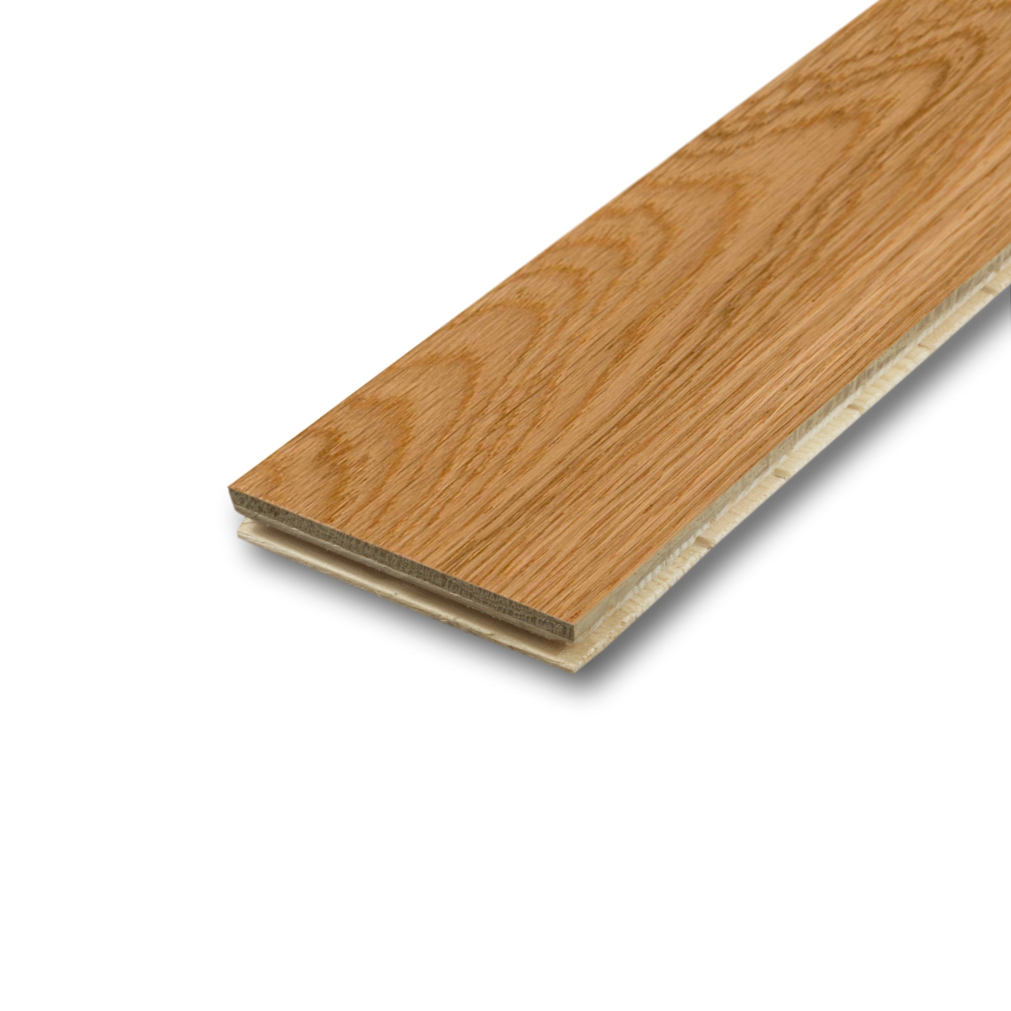 Oak Nature lacquered (matte) 2-layer engineered parquet 11 × 70 × 490 mm